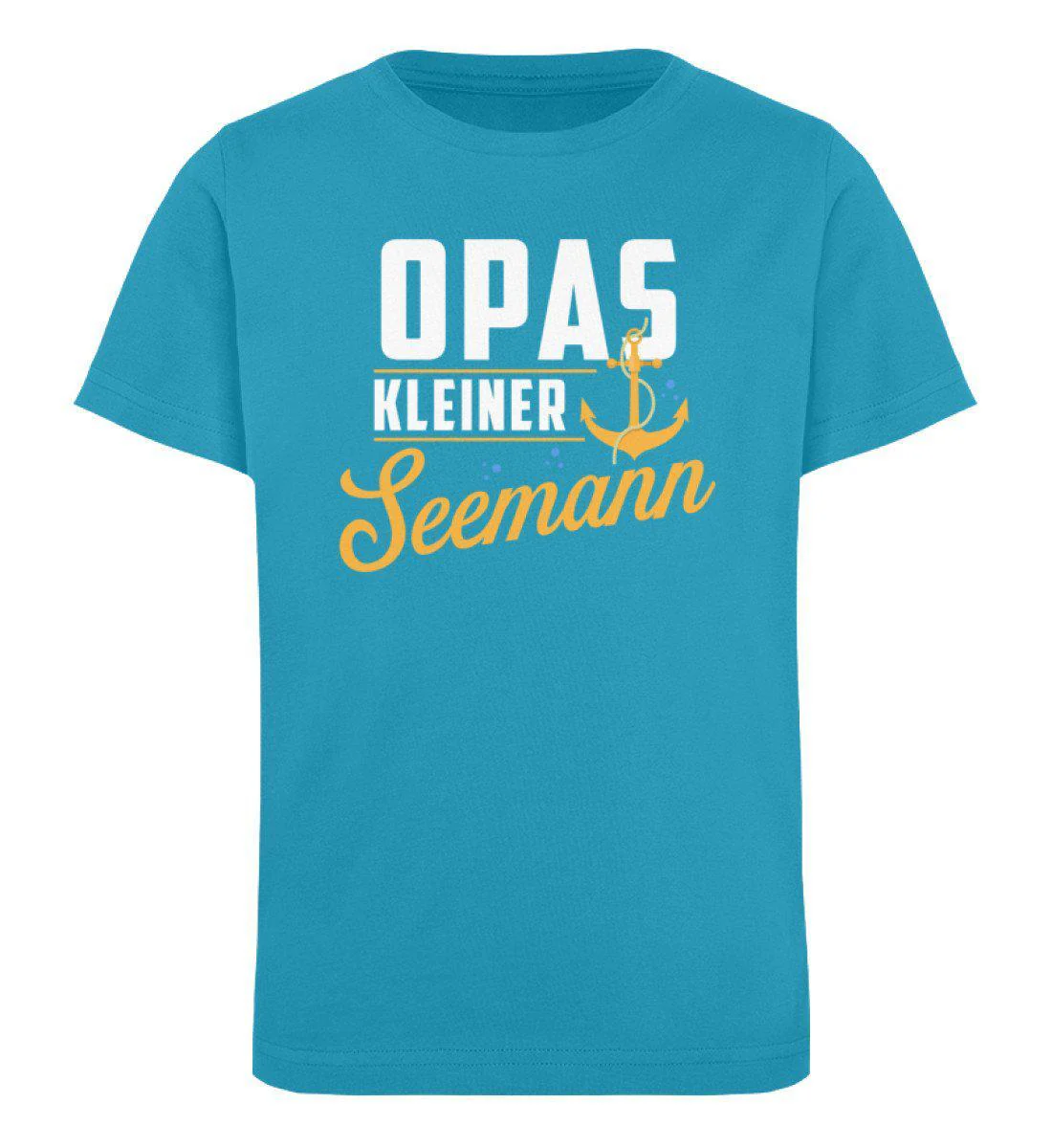 Opas kleiner Seemann · Kinder Premium Bio T-Shirt - Image 4