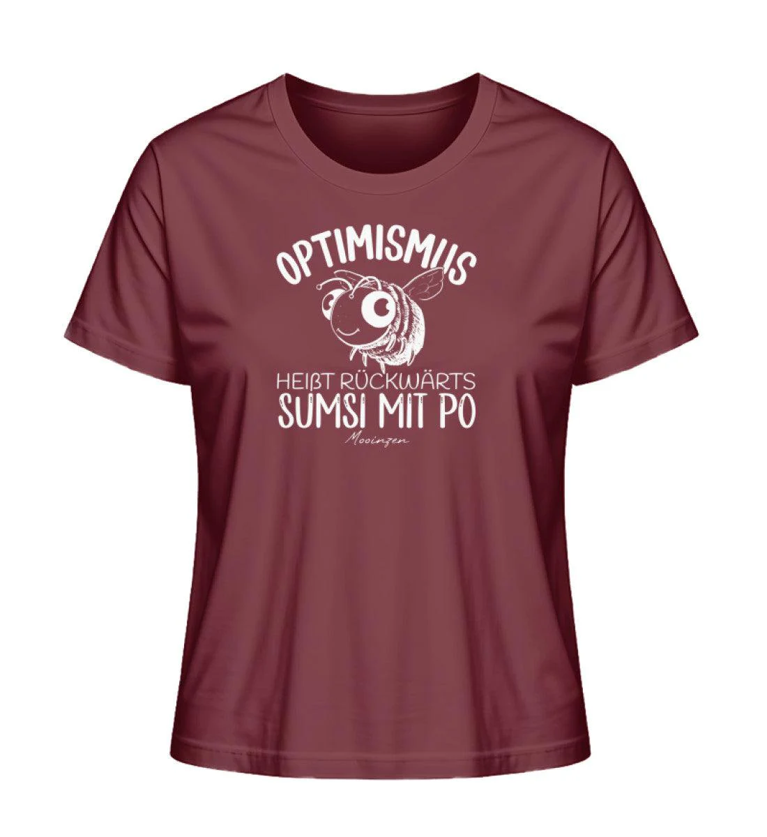 Optimismus rückwärts Sumsi mit Po · Damen Premium Bio T-Shirt 2.0 - Image 5