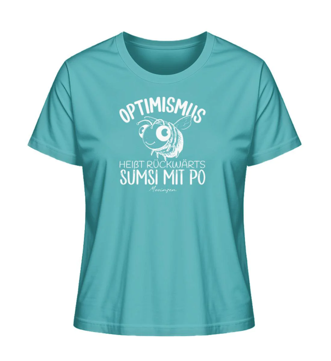 Optimismus rückwärts Sumsi mit Po · Damen Premium Bio T-Shirt 2.0 - Image 7