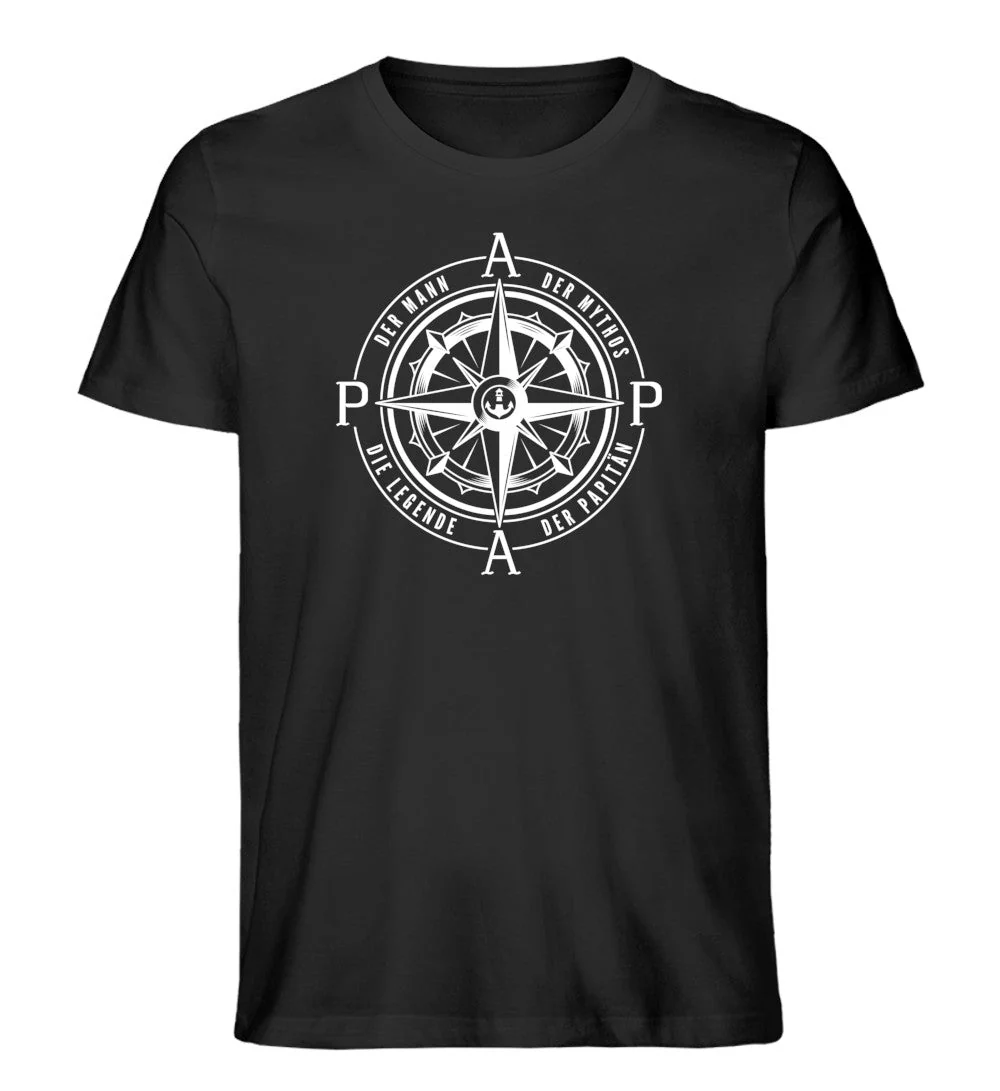 Papa Kompass · Herren Premium Bio T-Shirt