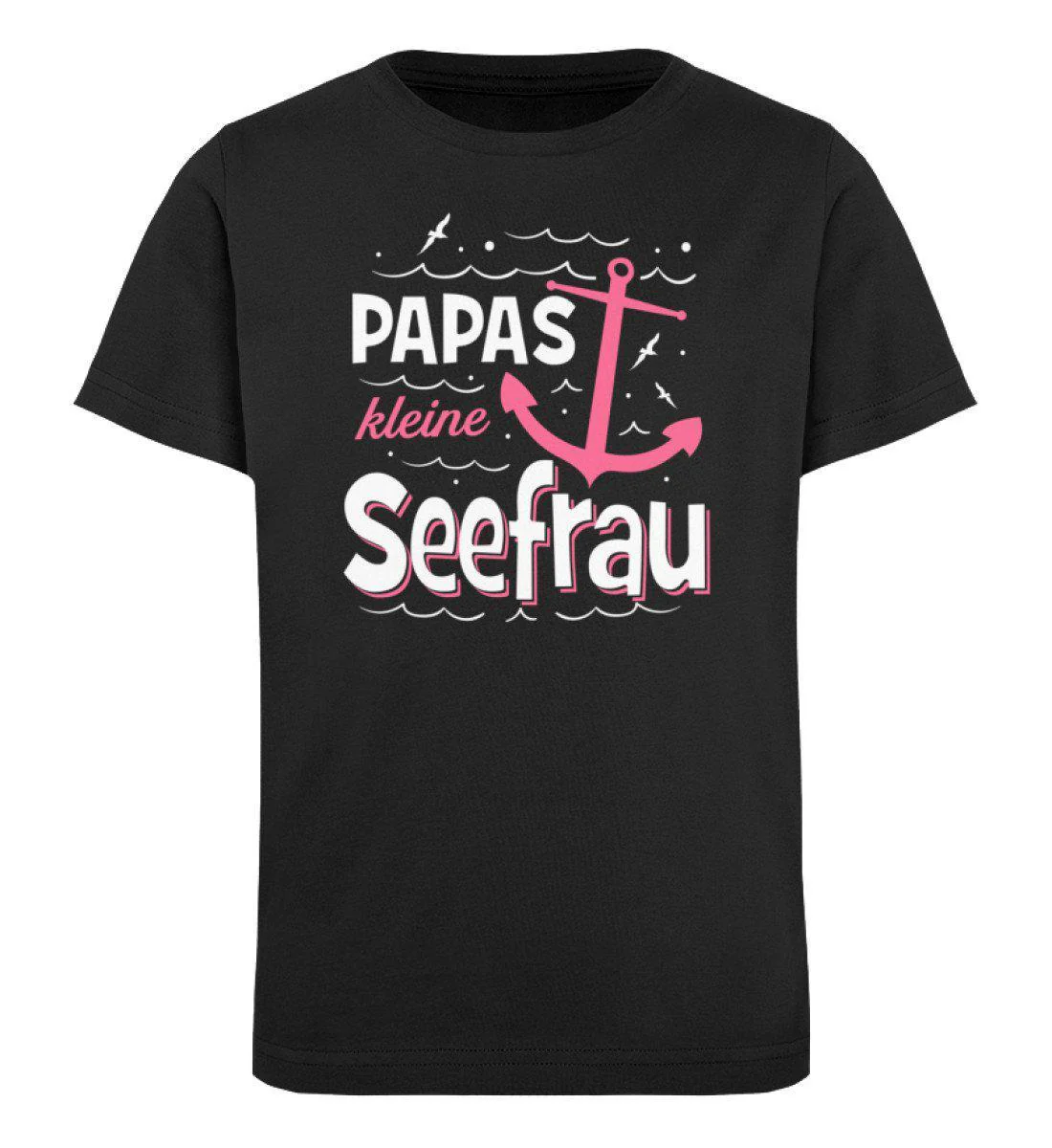 Papas kleine Seefrau · Kinder Premium Bio T-Shirt