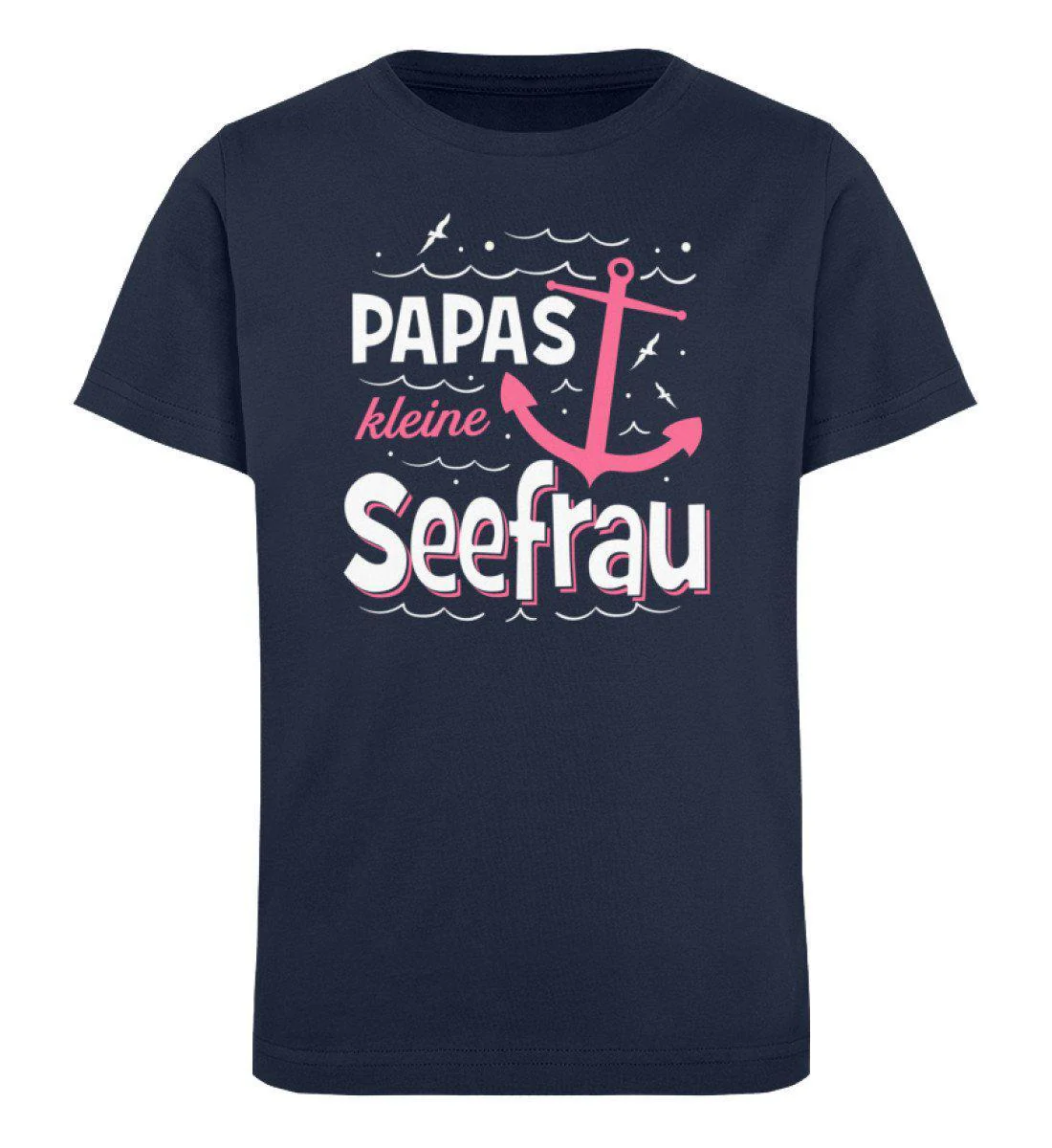 Papas kleine Seefrau · Kinder Premium Bio T-Shirt - Image 2