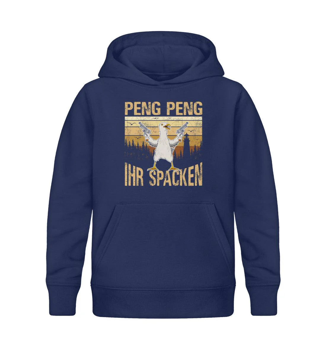Peng Peng ihr Spacken · Kinder Premium Bio Hoodie - Image 2