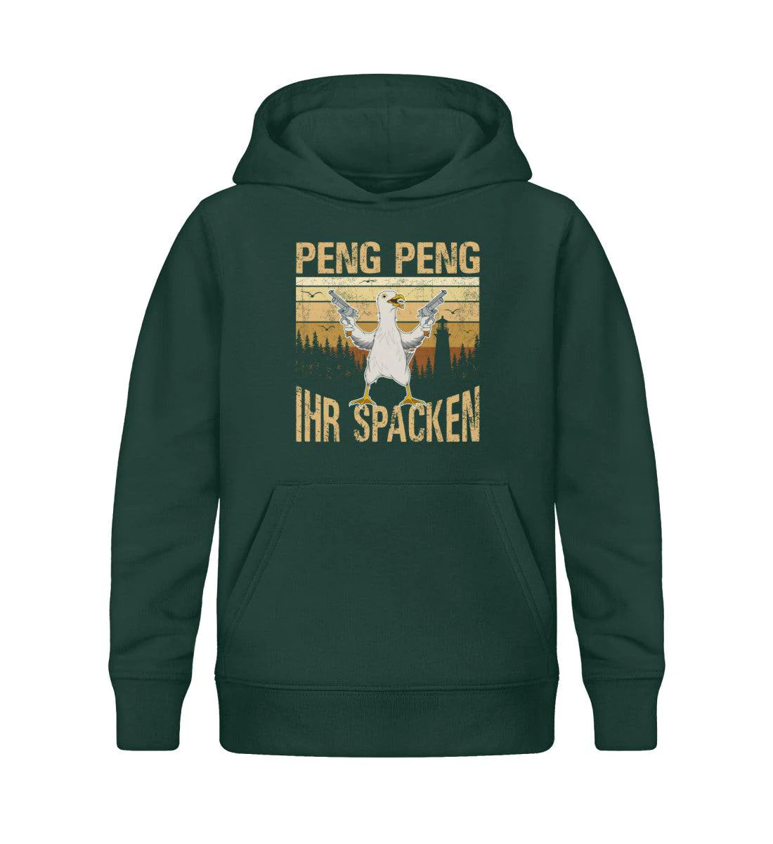 Peng Peng ihr Spacken · Kinder Premium Bio Hoodie - Image 3
