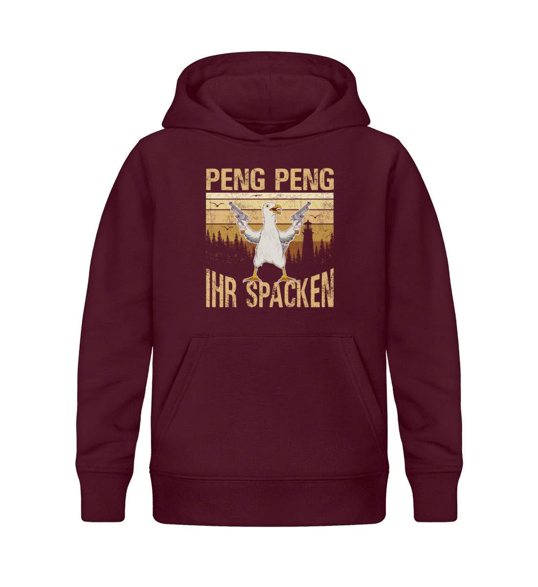 Peng Peng ihr Spacken · Kinder Premium Bio Hoodie - Image 4
