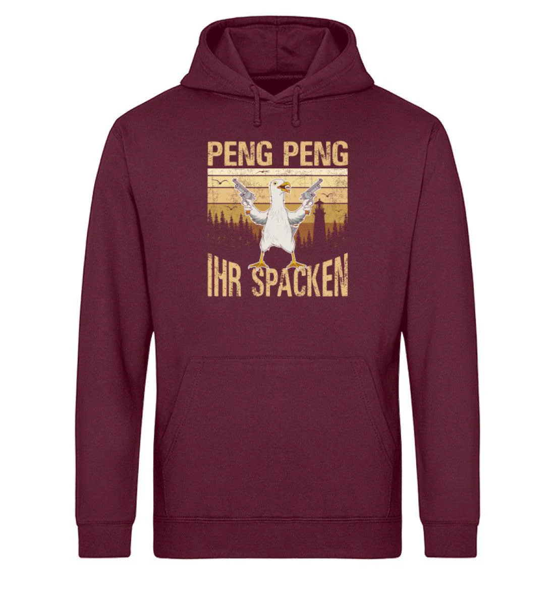 Peng Peng ihr Spacken · Unisex Bio Hoodie - Image 2
