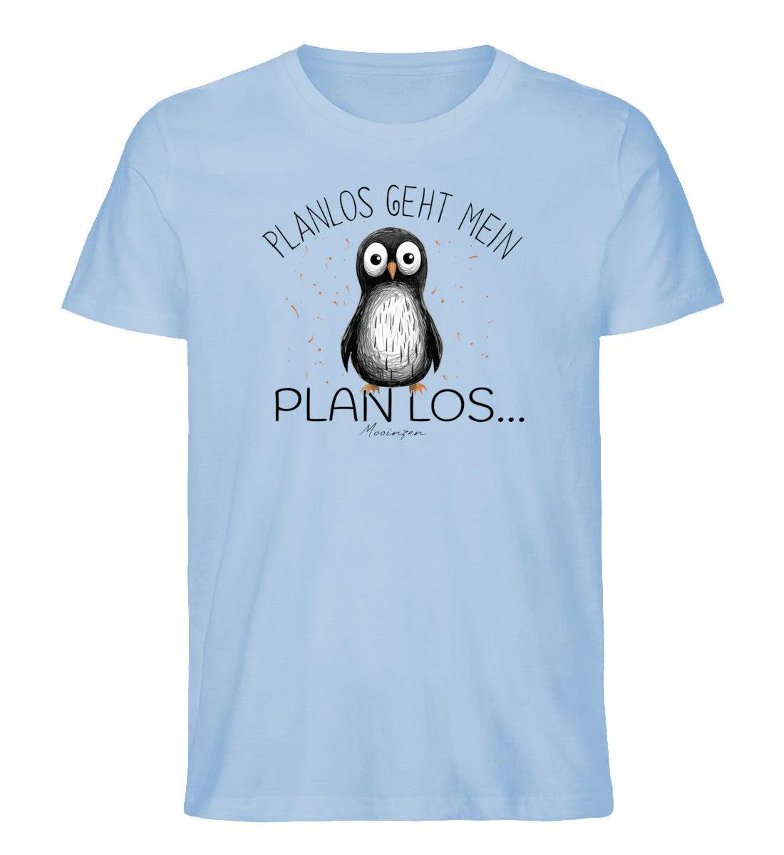 Planlos geht mein Plan los  · Herren Premium Bio T-Shirt - Image 3