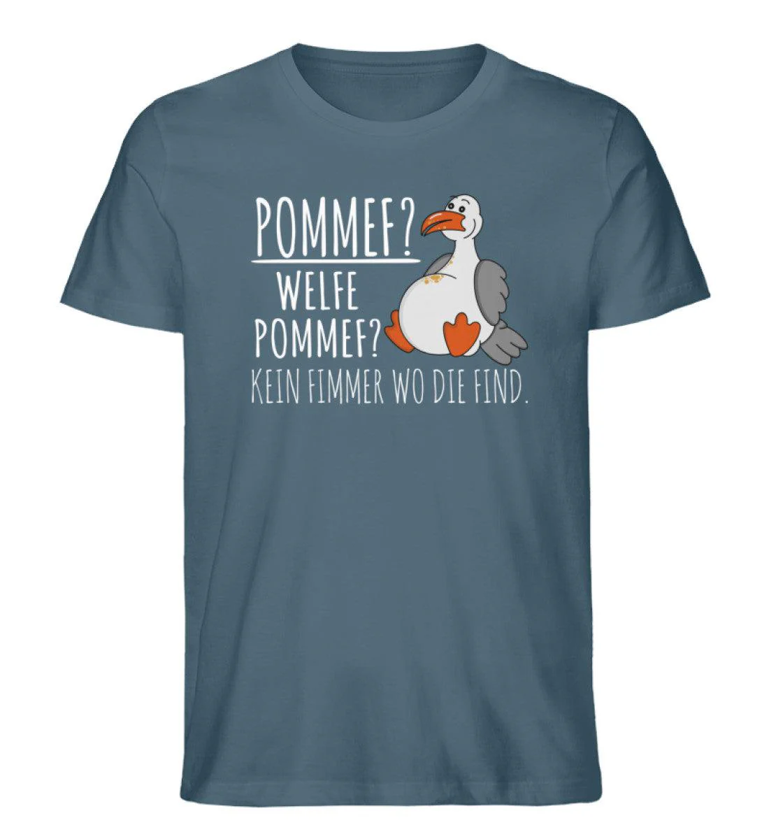 Pommef? Welfe Pommef? · Herren Premium Bio T-Shirt - Image 2