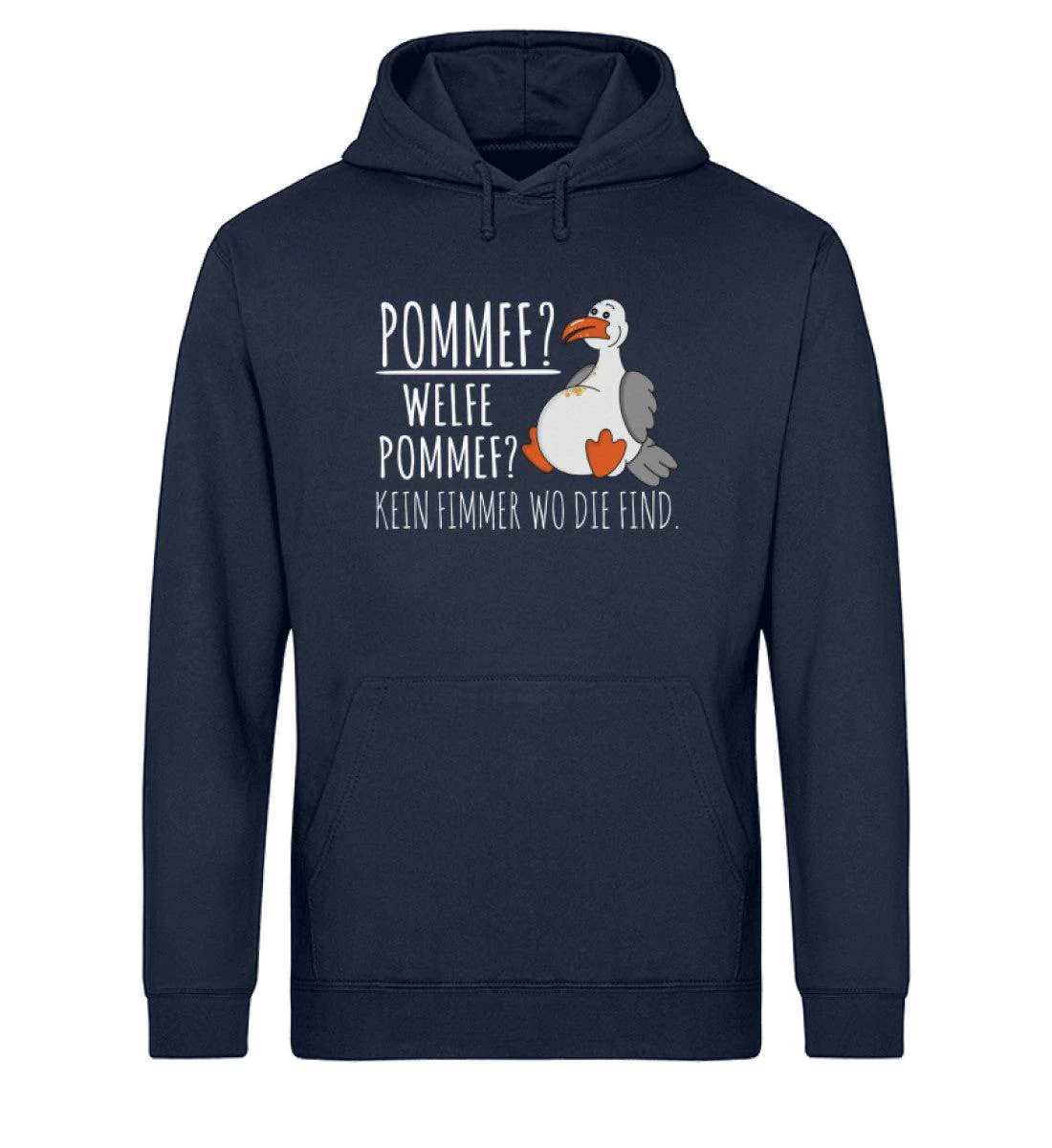 Pommef? Welfe Pommef? · Unisex Bio Hoodie - Image 3