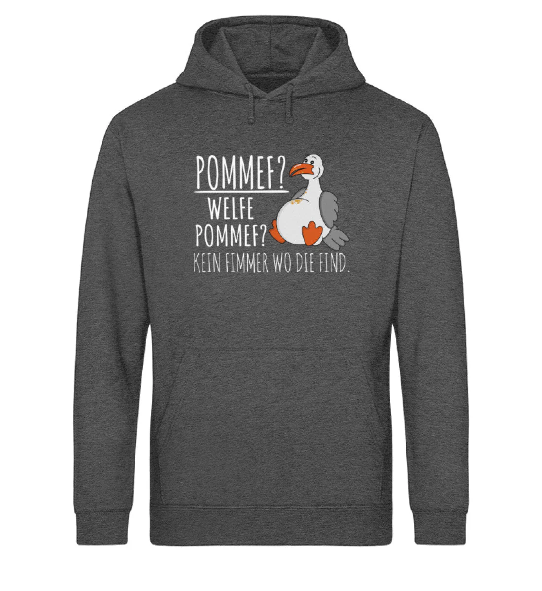 Pommef? Welfe Pommef? · Unisex Bio Hoodie - Image 4