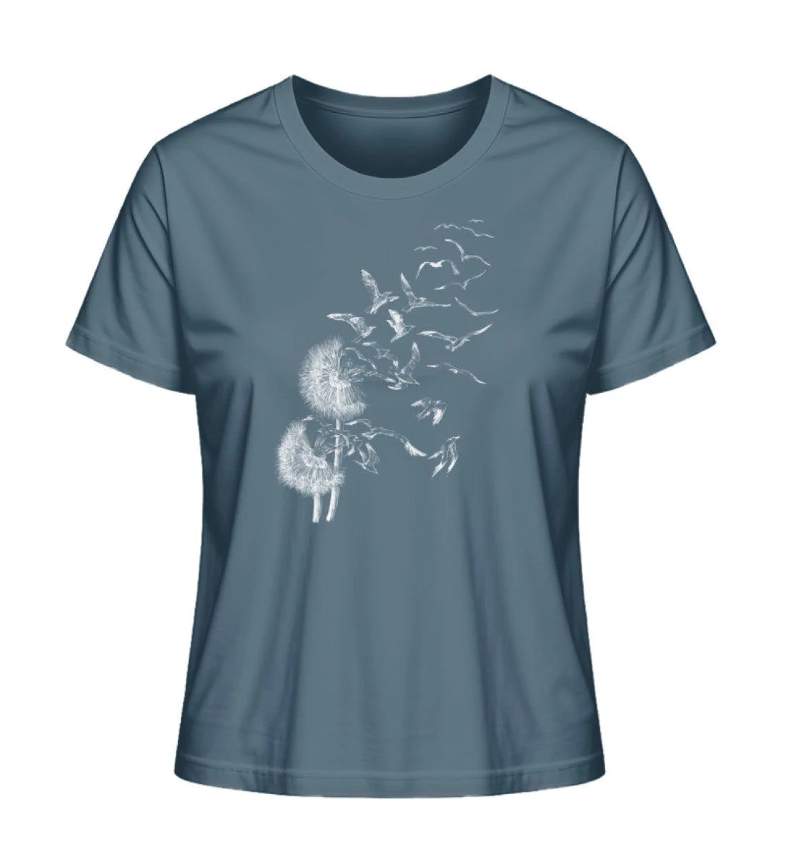 Pusteblume Möwen  · Damen Premium Bio T-Shirt 2.0 - Image 4