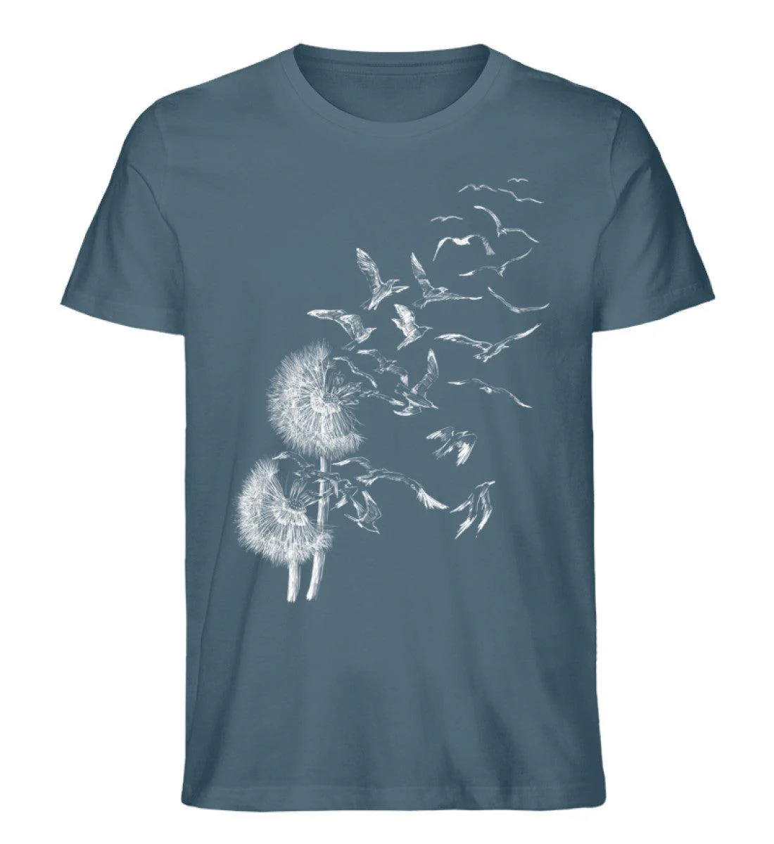 Pusteblume Möwen · Herren Premium Bio T-Shirt - Image 2