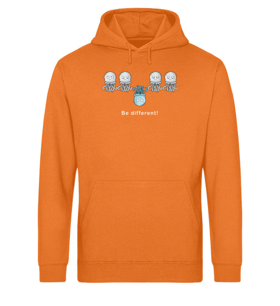 Quallen different · Unisex Bio Hoodie - Image 4