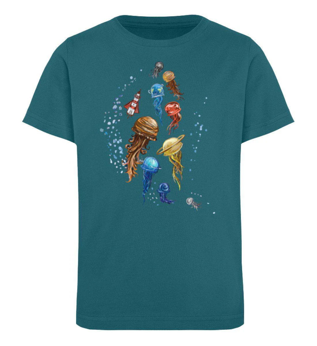 Quallen Universum · Kinder Premium Bio T-Shirt - Image 2