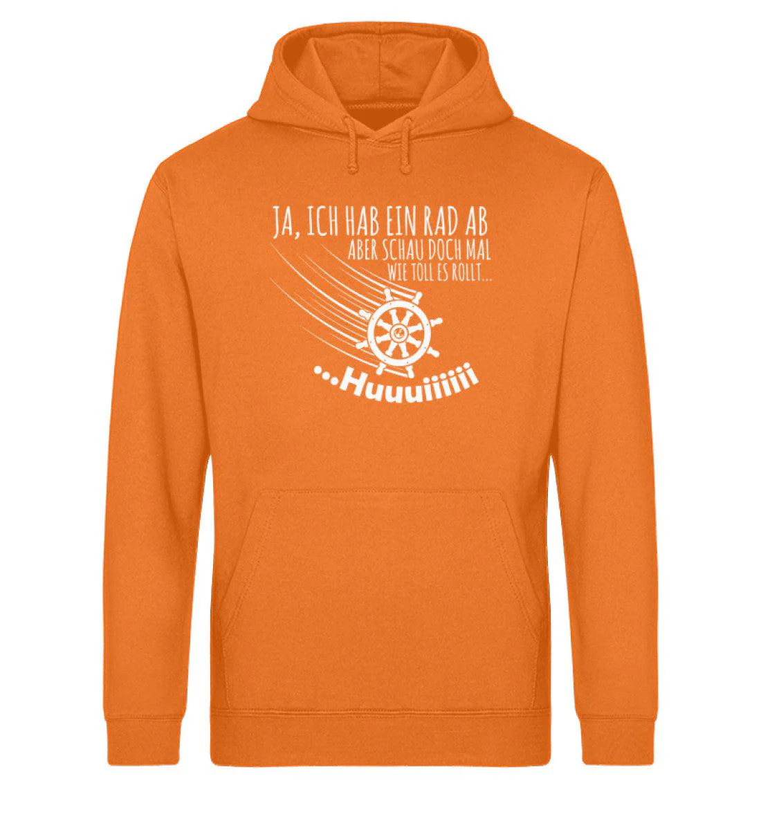 Rad ab, huuuiii  · Unisex Bio Hoodie - Image 4
