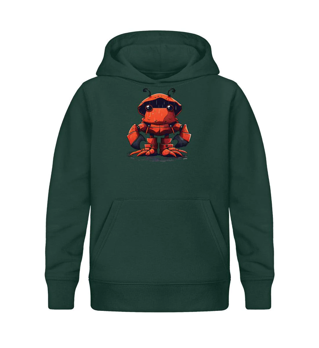 Robo Krabbe · Kinder Premium Bio Hoodie - Image 3