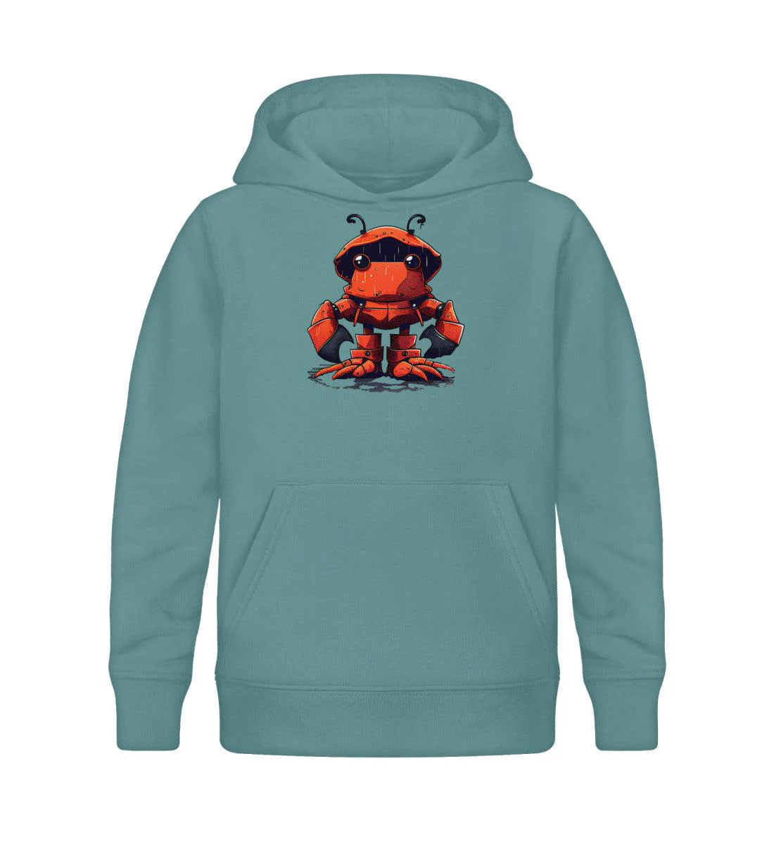 Robo Krabbe · Kinder Premium Bio Hoodie - Image 5