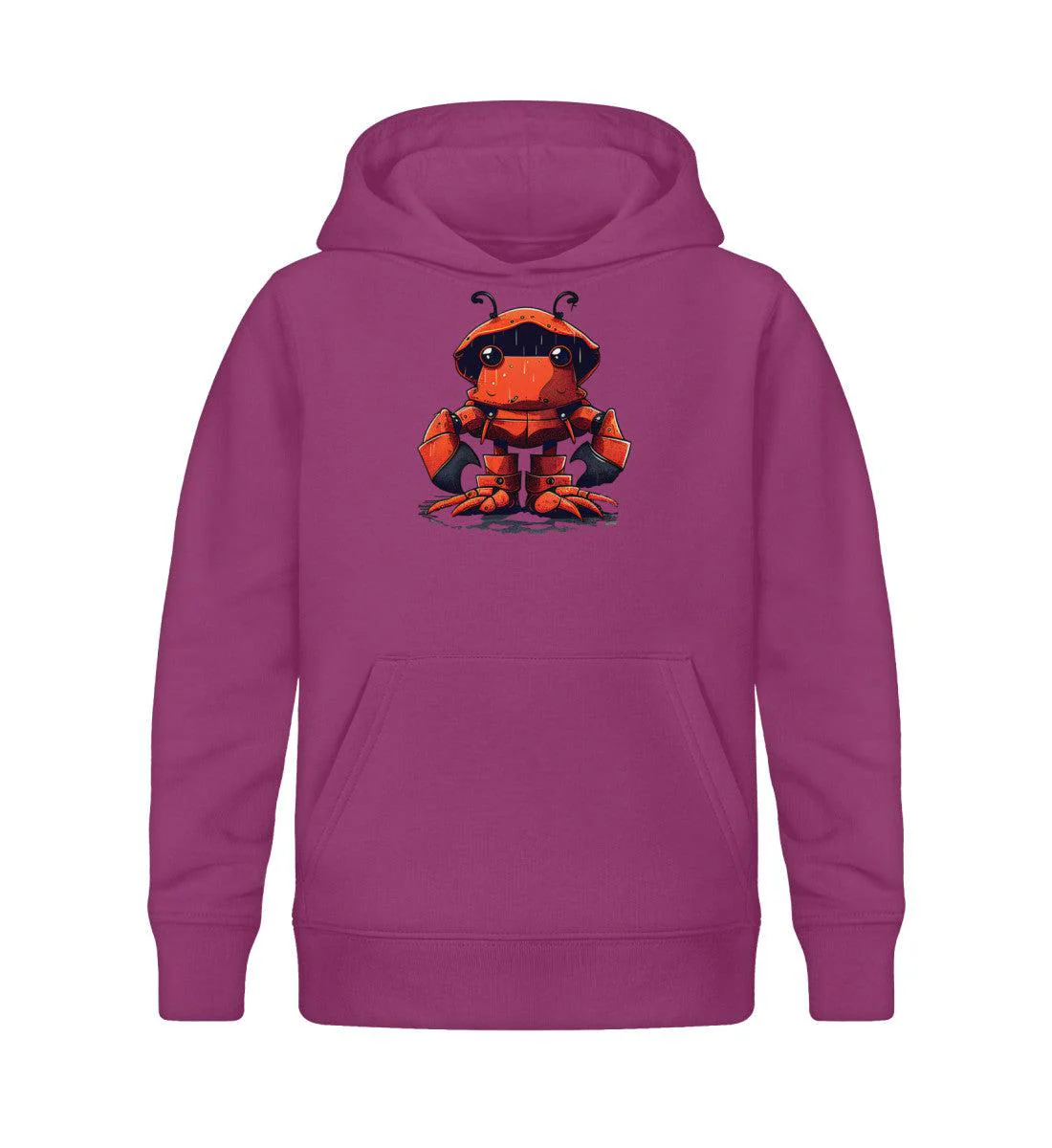 Robo Krabbe · Kinder Premium Bio Hoodie - Image 6
