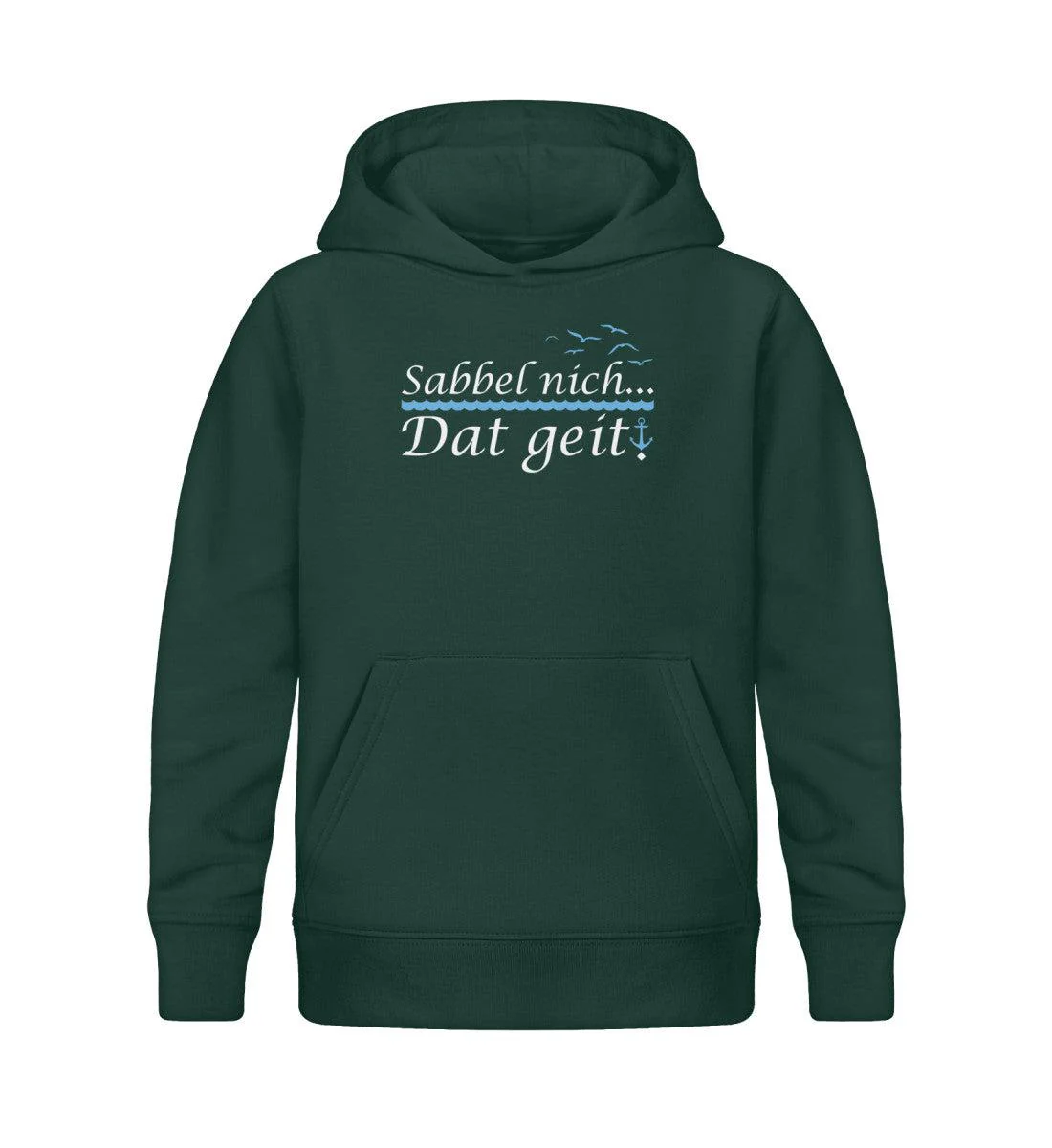 Sabbel nich.. Dat geit!  · Kinder Premium Bio Hoodie - Image 3