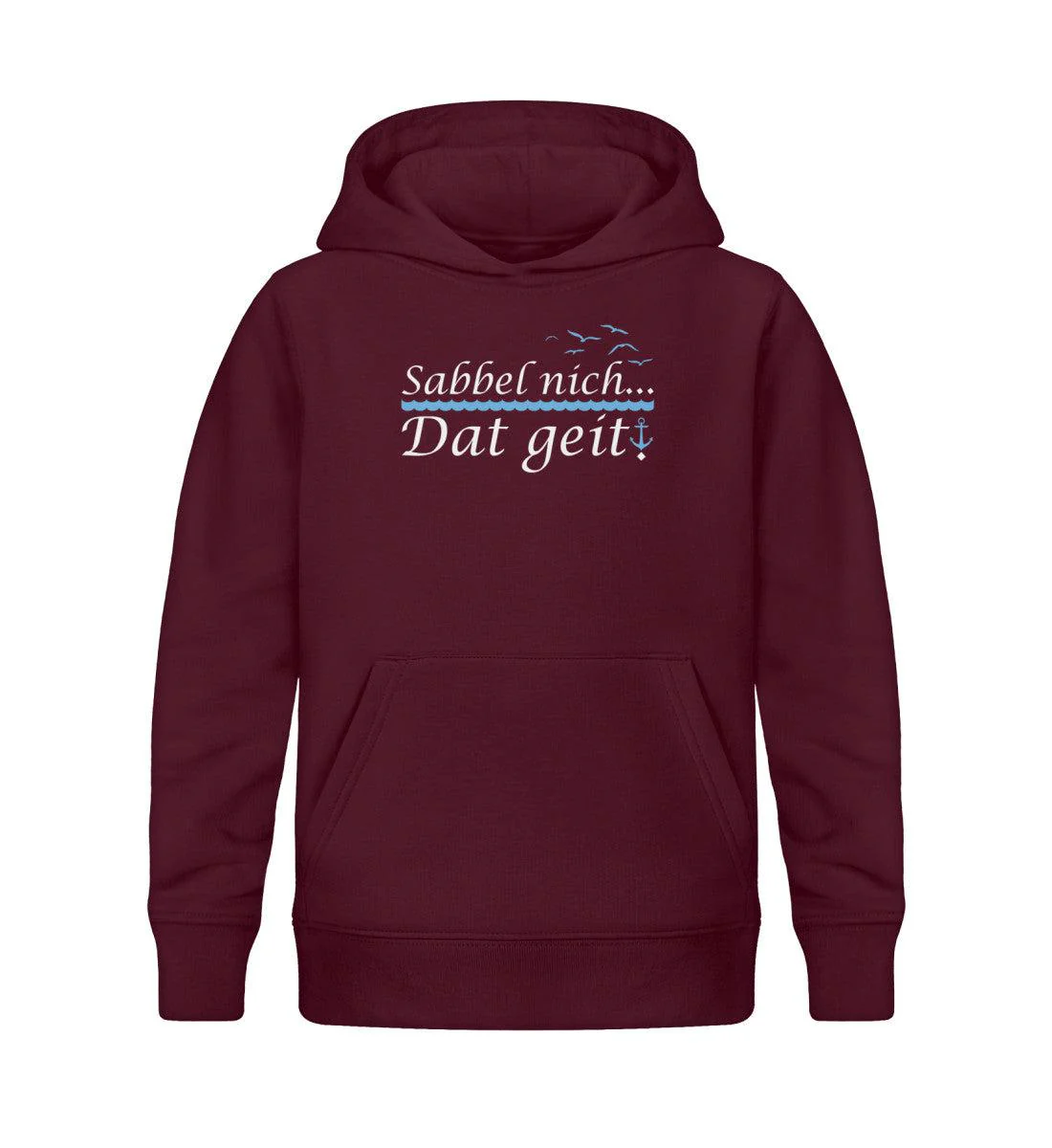 Sabbel nich.. Dat geit!  · Kinder Premium Bio Hoodie - Image 4