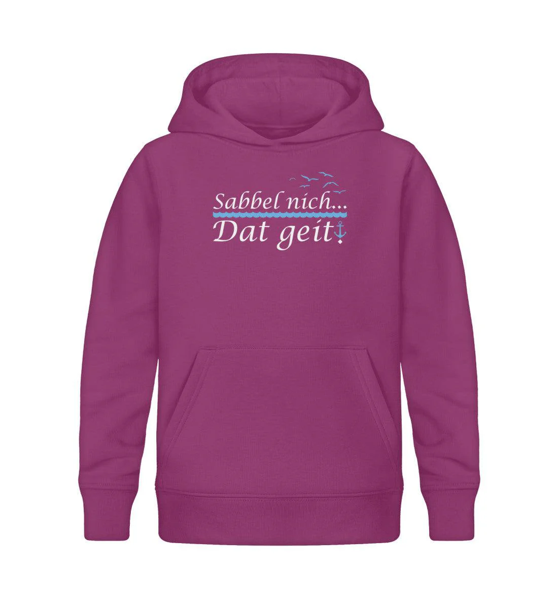 Sabbel nich.. Dat geit!  · Kinder Premium Bio Hoodie - Image 5
