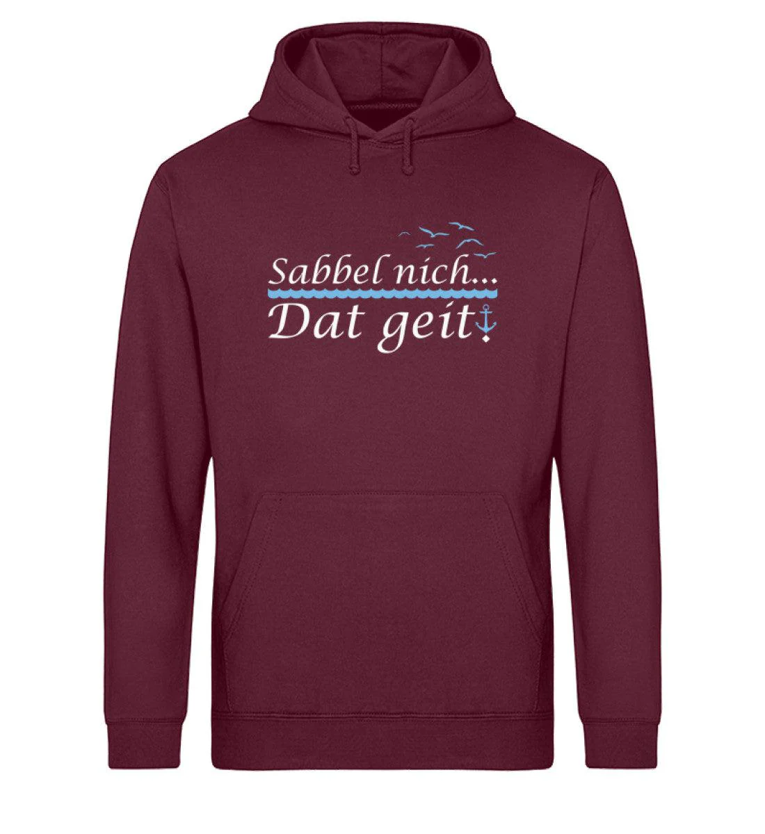 Sabbel nich dat geit · Unisex Bio Hoodie - Image 2