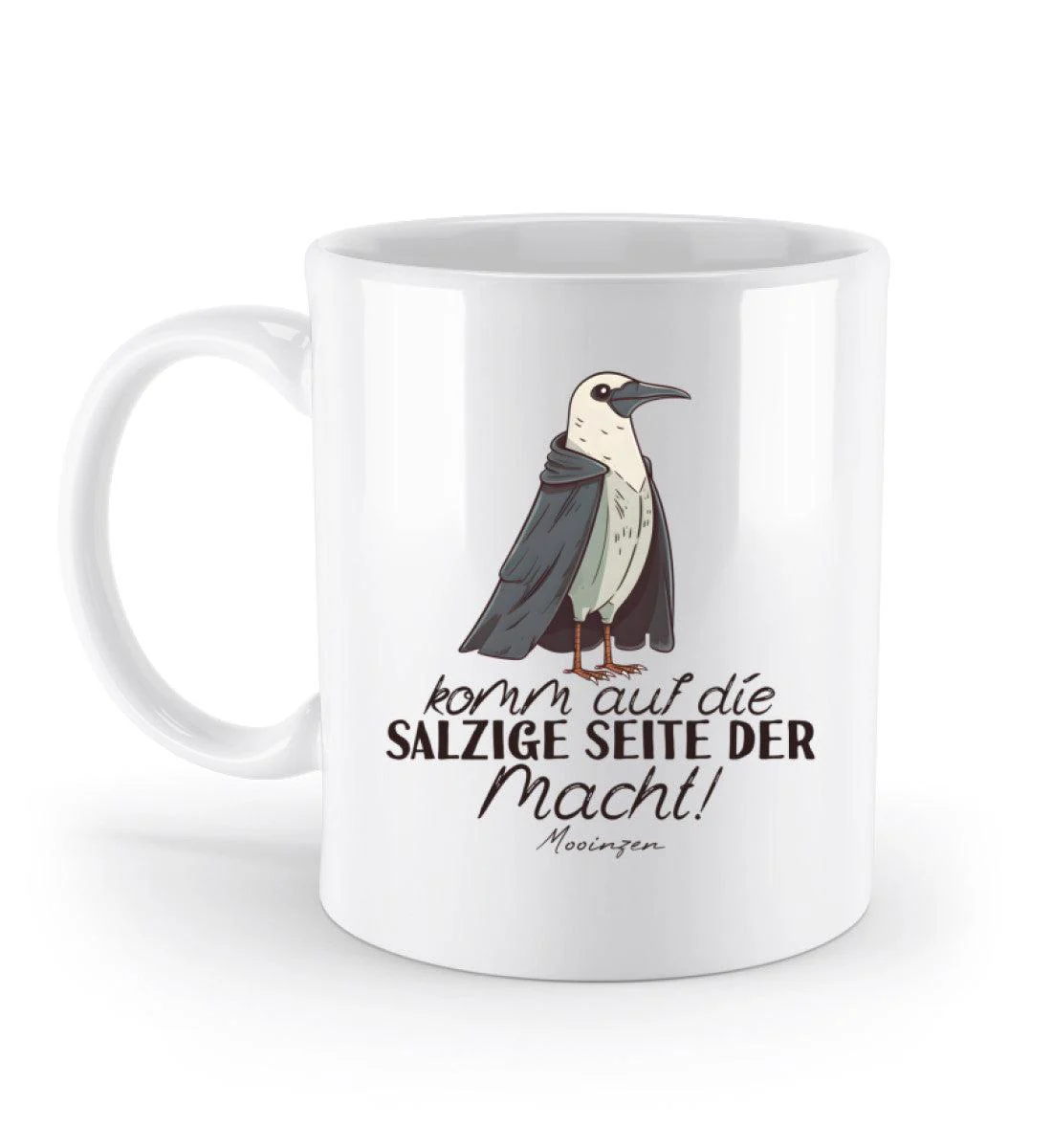 Salzige Seite der Macht · Keramik Tasse weiß