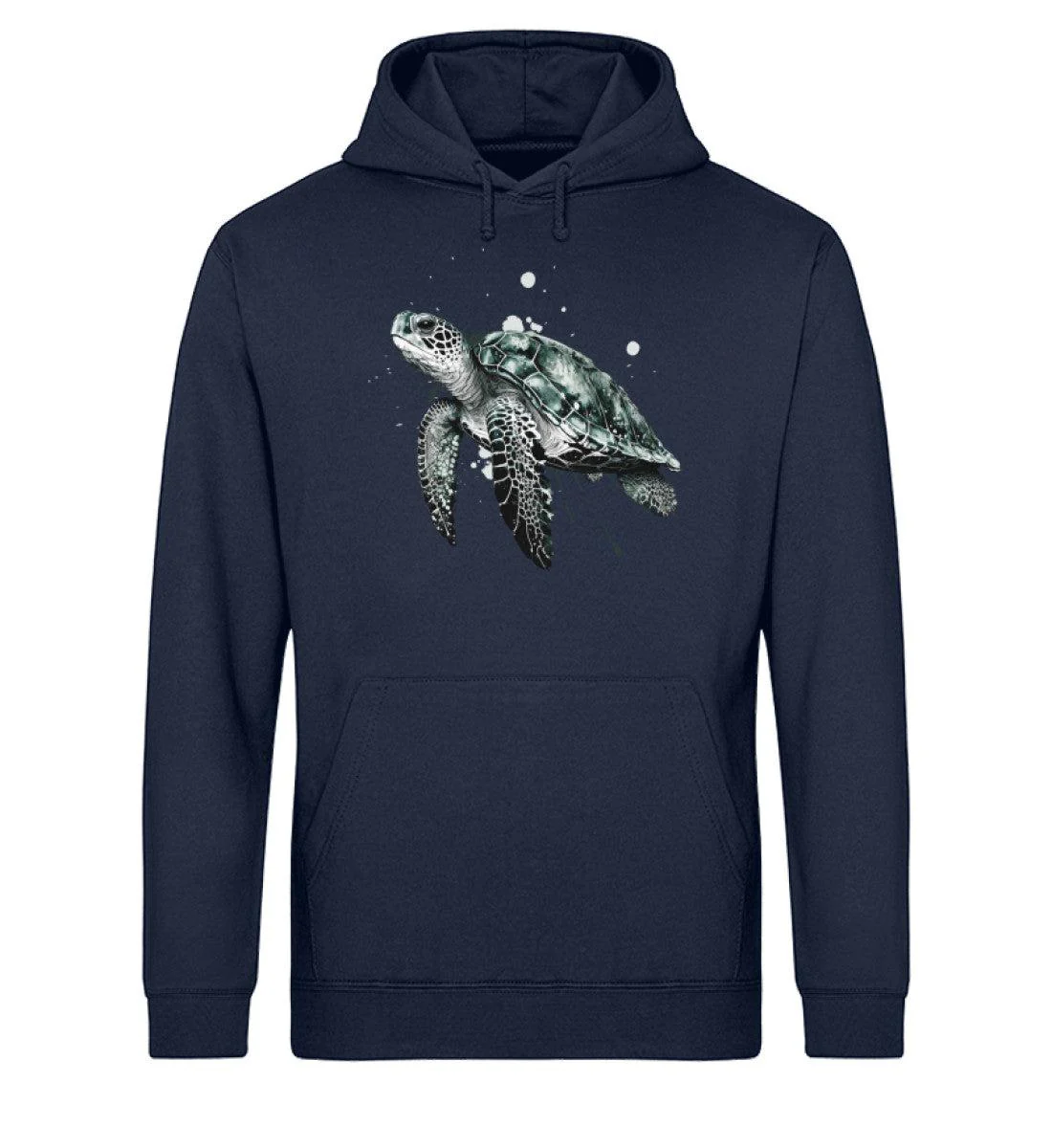 Schildkröte Wasserfarben · Unisex Bio Hoodie - Image 2