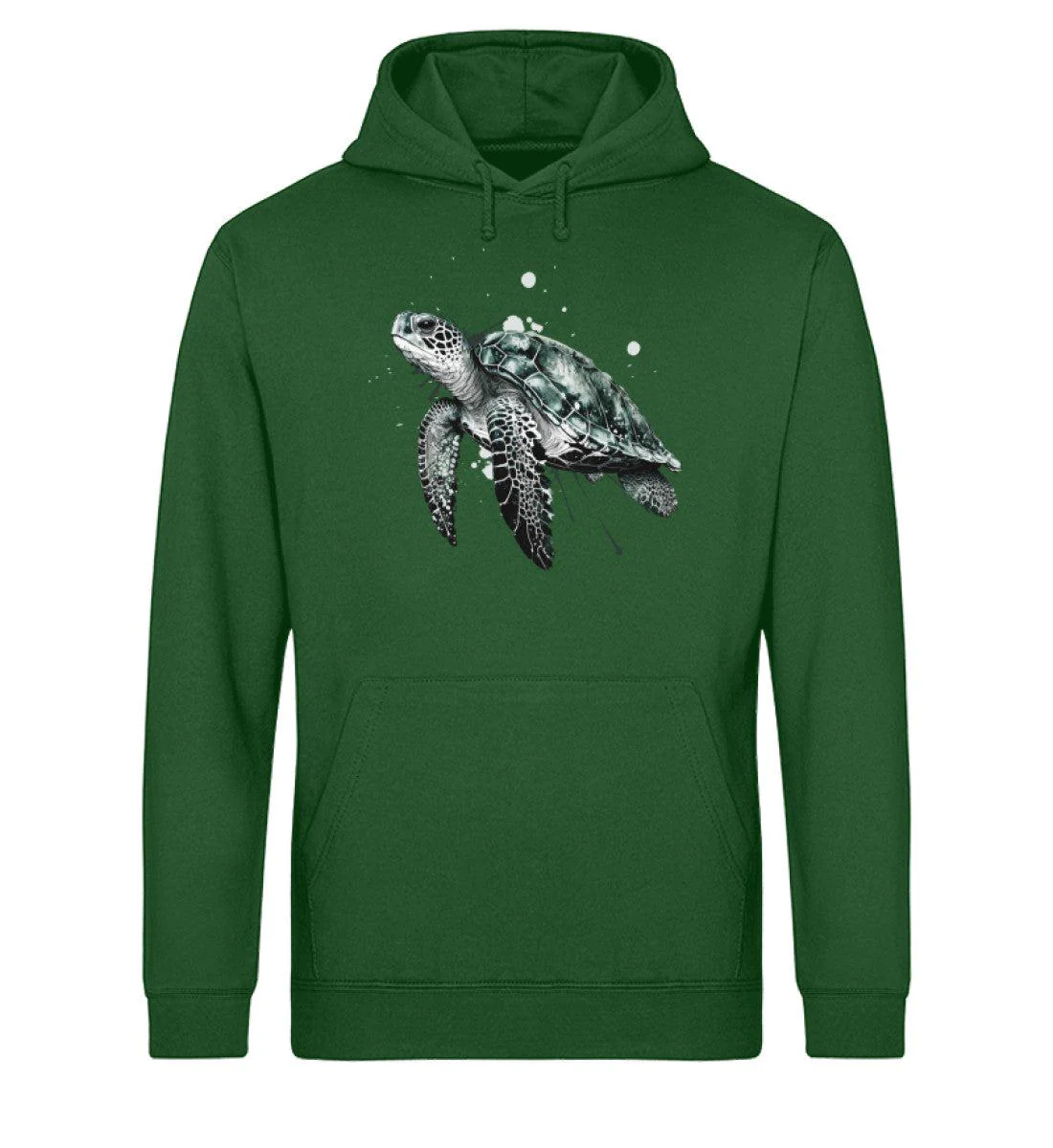 Schildkröte Wasserfarben · Unisex Bio Hoodie - Image 4