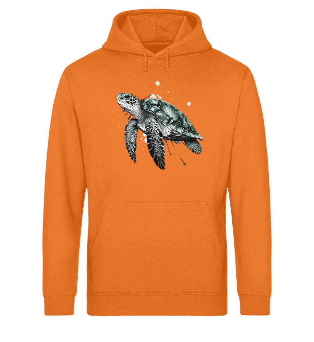 Schildkröte Wasserfarben · Unisex Bio Hoodie - Image 5