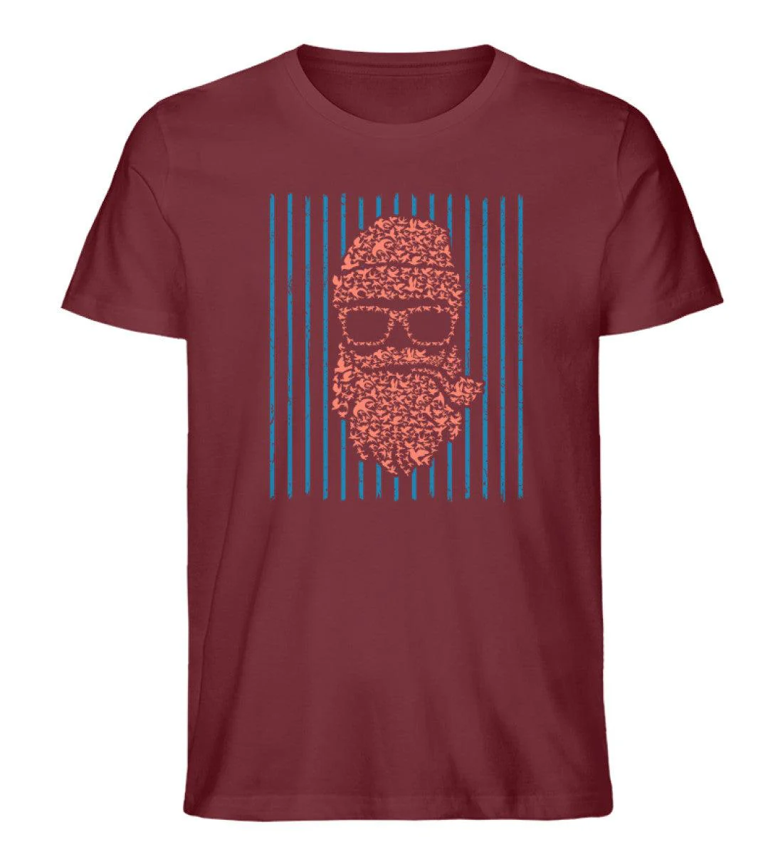 Seemann blaue Streifen · Herren Premium Bio T-Shirt - Image 4