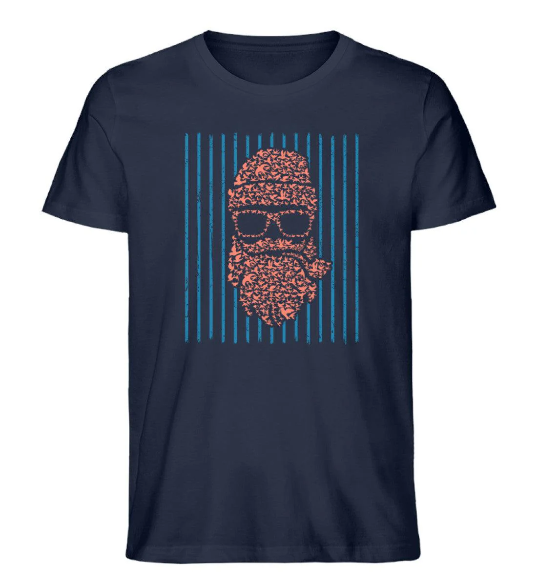 Seemann blaue Streifen · Herren Premium Bio T-Shirt - Image 5