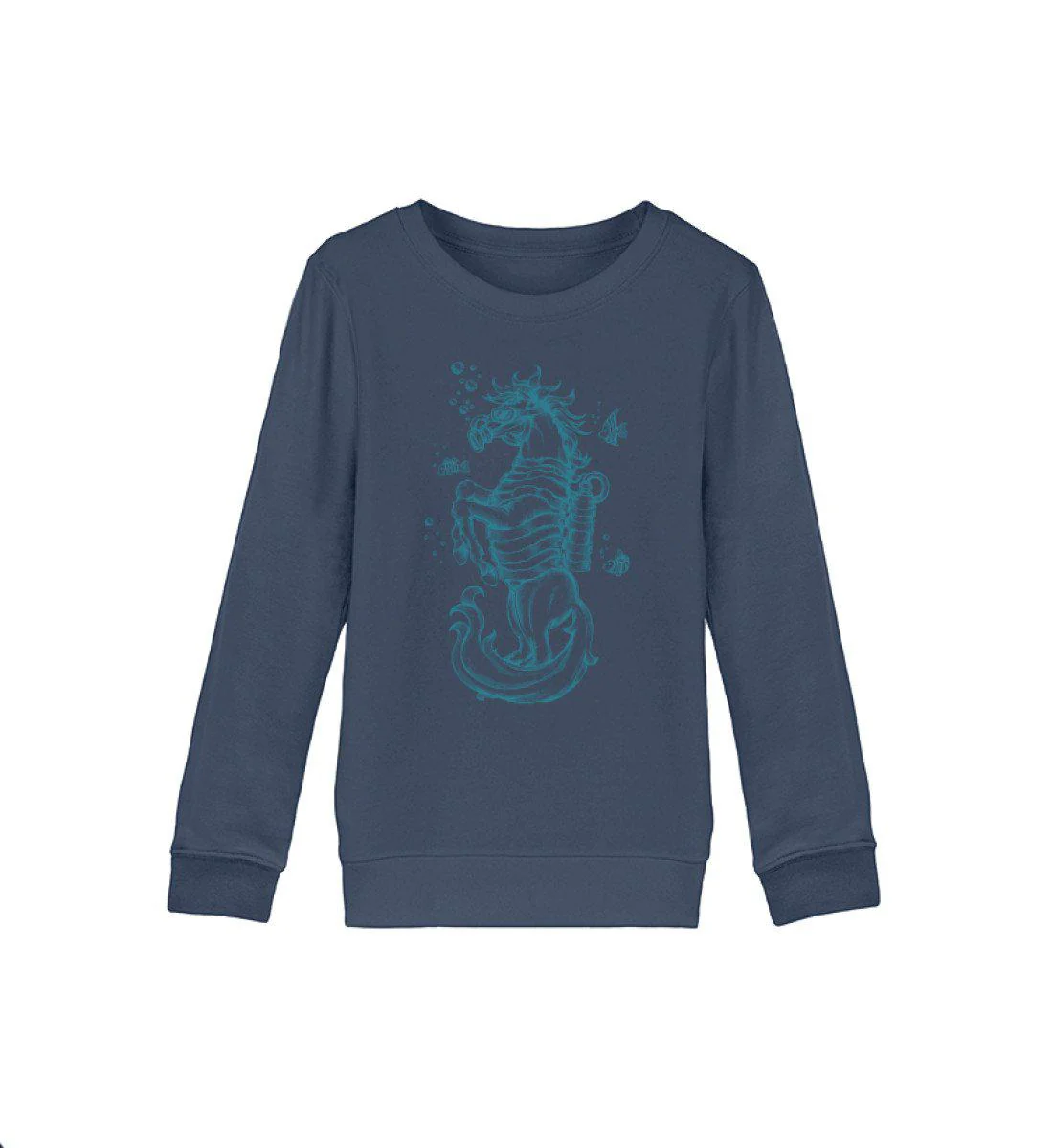 Seepferd · Kinder Premium Bio Sweatshirt - Image 2