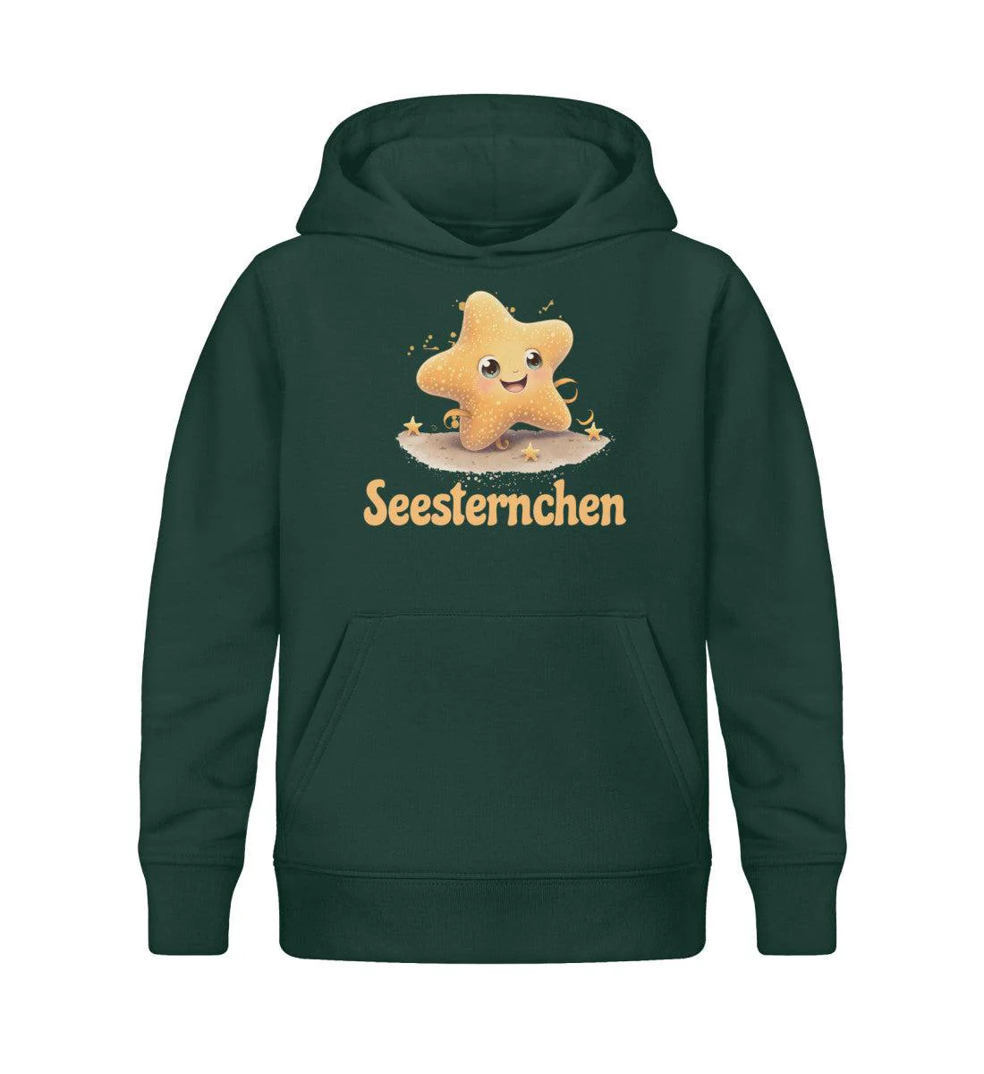 Seesternchen  · Kinder Premium Bio Hoodie - Image 3