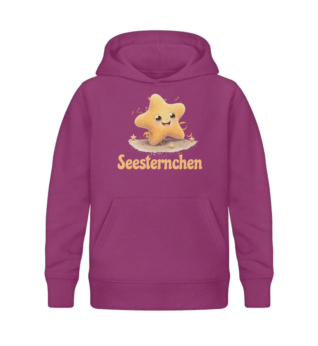 Seesternchen  · Kinder Premium Bio Hoodie - Image 6