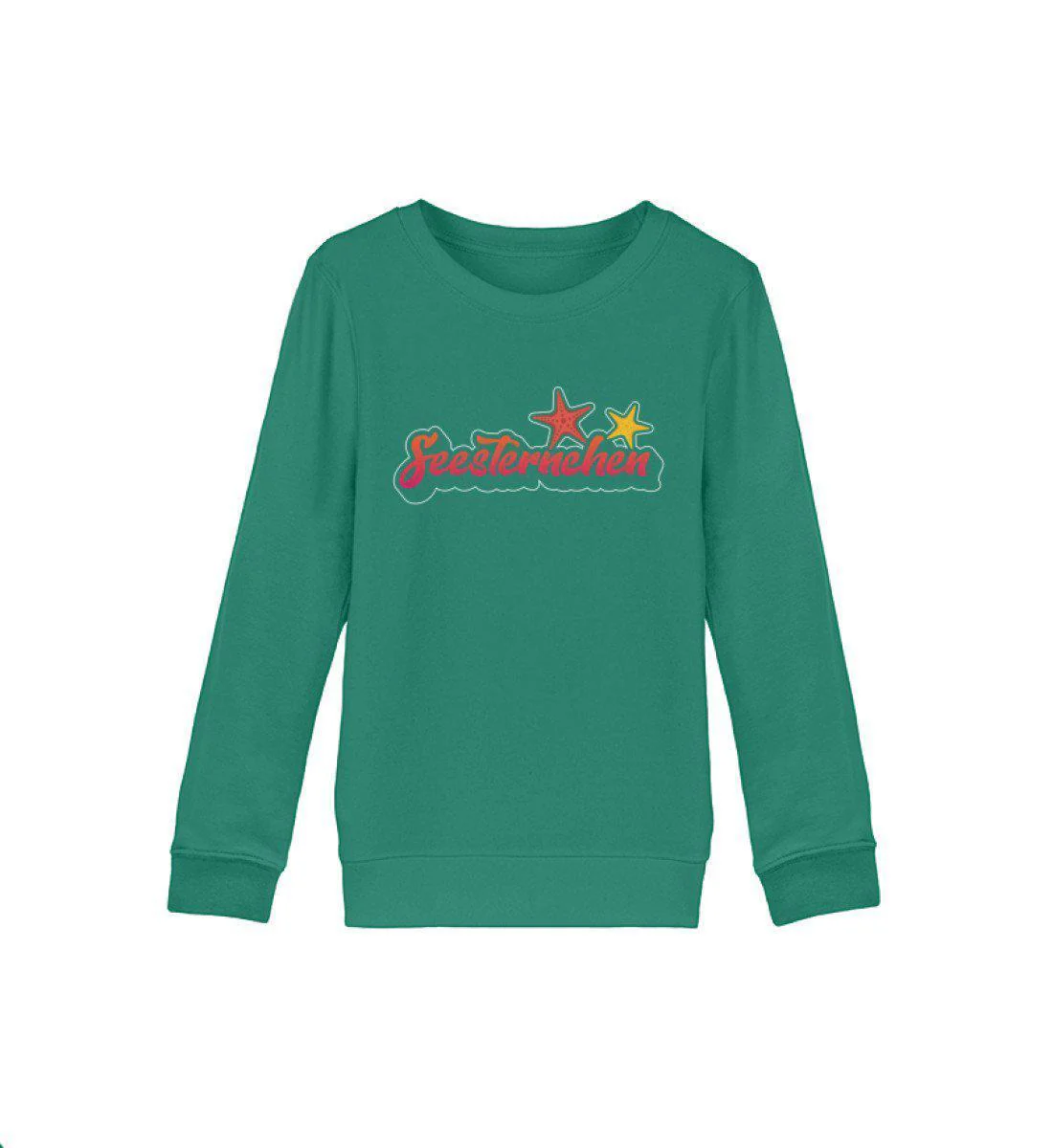 Seesternchen · Kinder Premium Bio Sweatshirt - Image 3