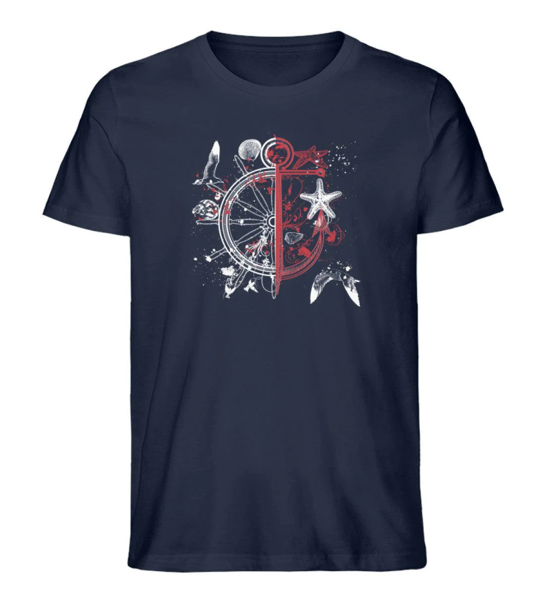 Steuerrad Abstrakt · Herren Premium Bio T-Shirt - Image 5