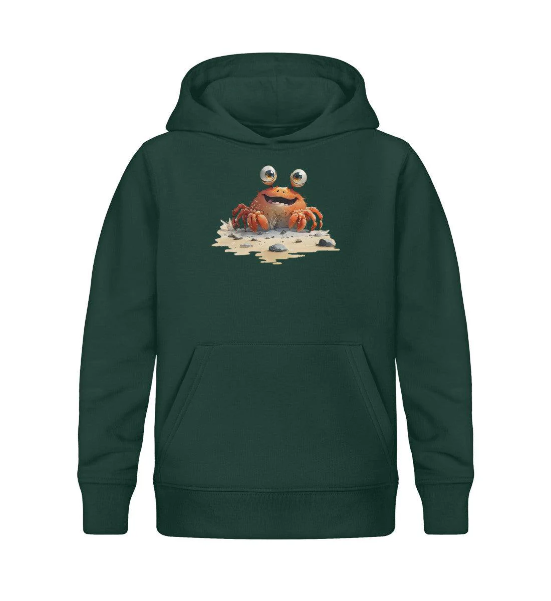 Süße Krabbe · Kinder Premium Bio Hoodie - Image 3
