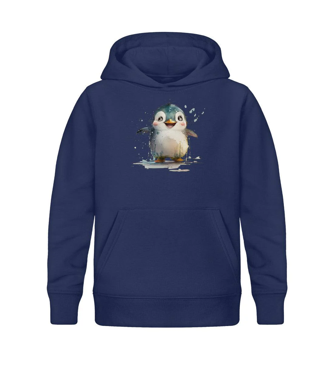 Süßer Pinguin · Kinder Premium Bio Hoodie - Image 2