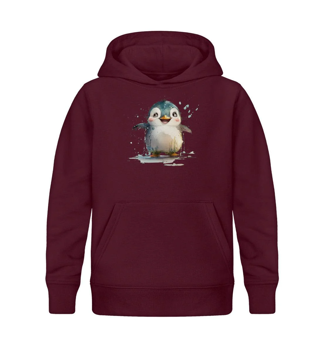 Süßer Pinguin · Kinder Premium Bio Hoodie - Image 4