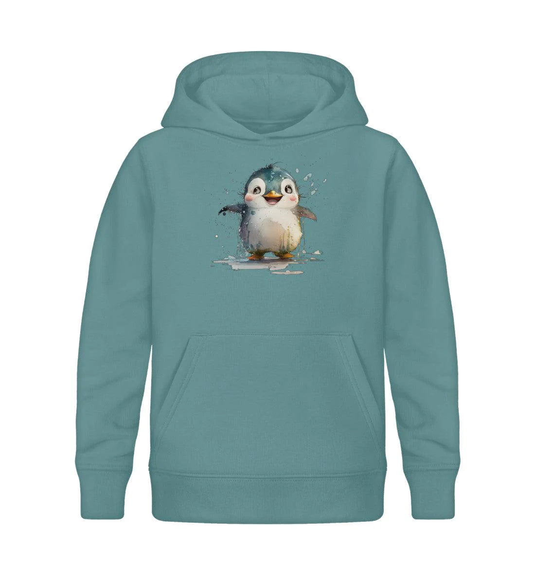Süßer Pinguin · Kinder Premium Bio Hoodie - Image 5