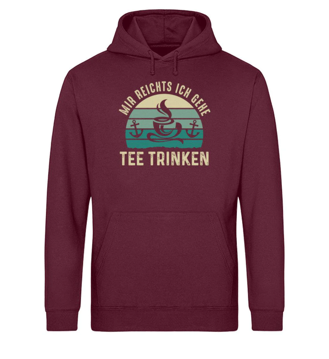 Tee trinken · Unisex Bio Hoodie - Image 2
