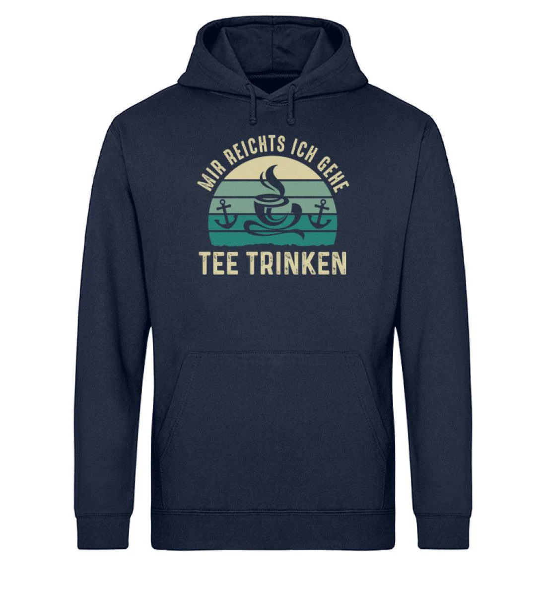 Tee trinken · Unisex Bio Hoodie - Image 3