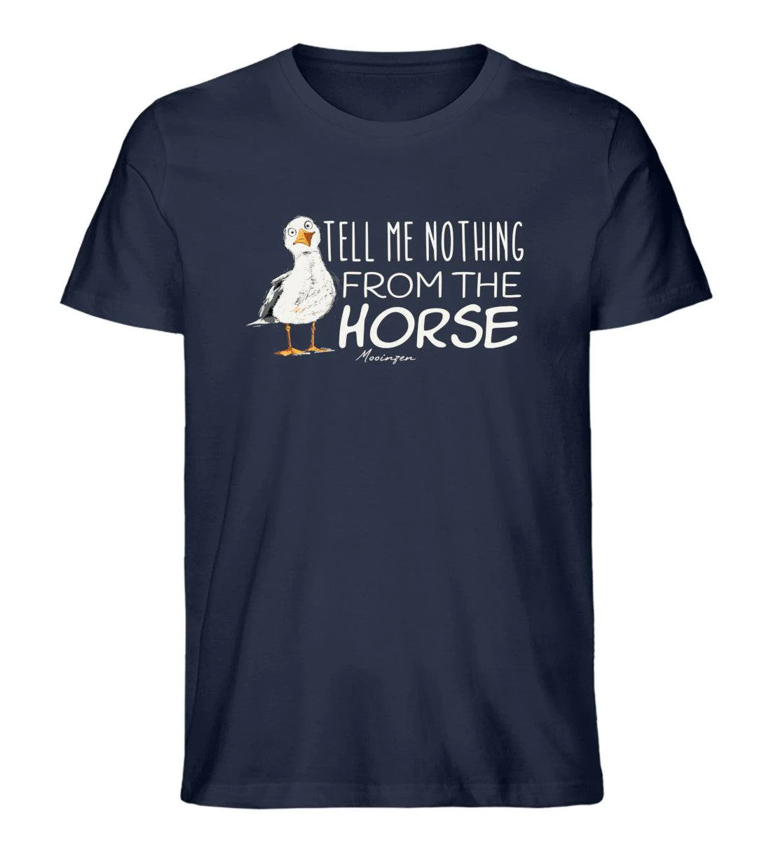 Tell me nothing from the Horse! · Herren Premium Bio T-Shirt - Image 2
