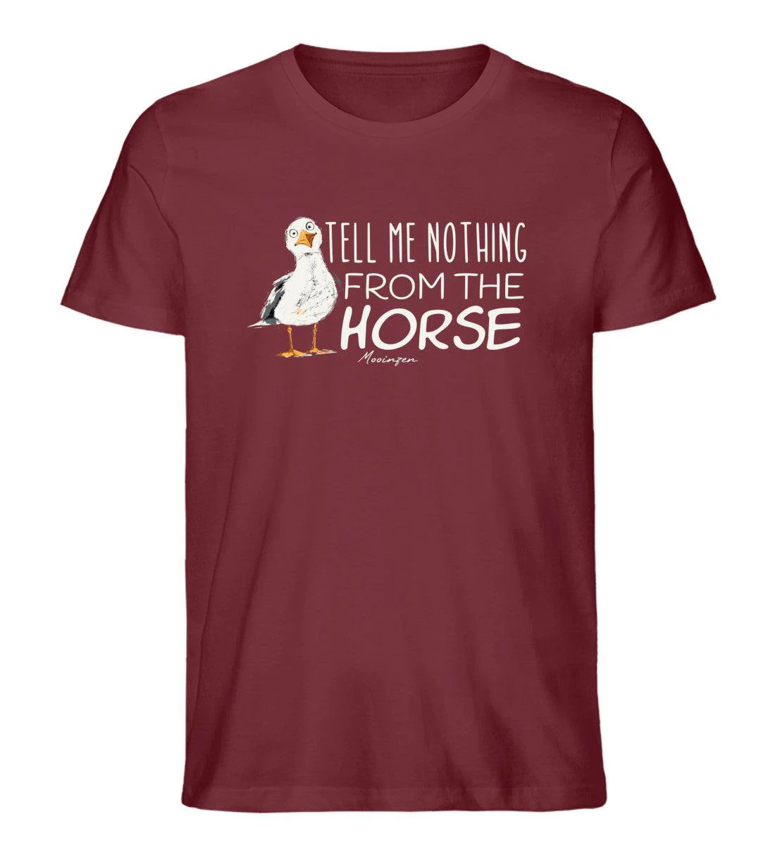 Tell me nothing from the Horse! · Herren Premium Bio T-Shirt - Image 4