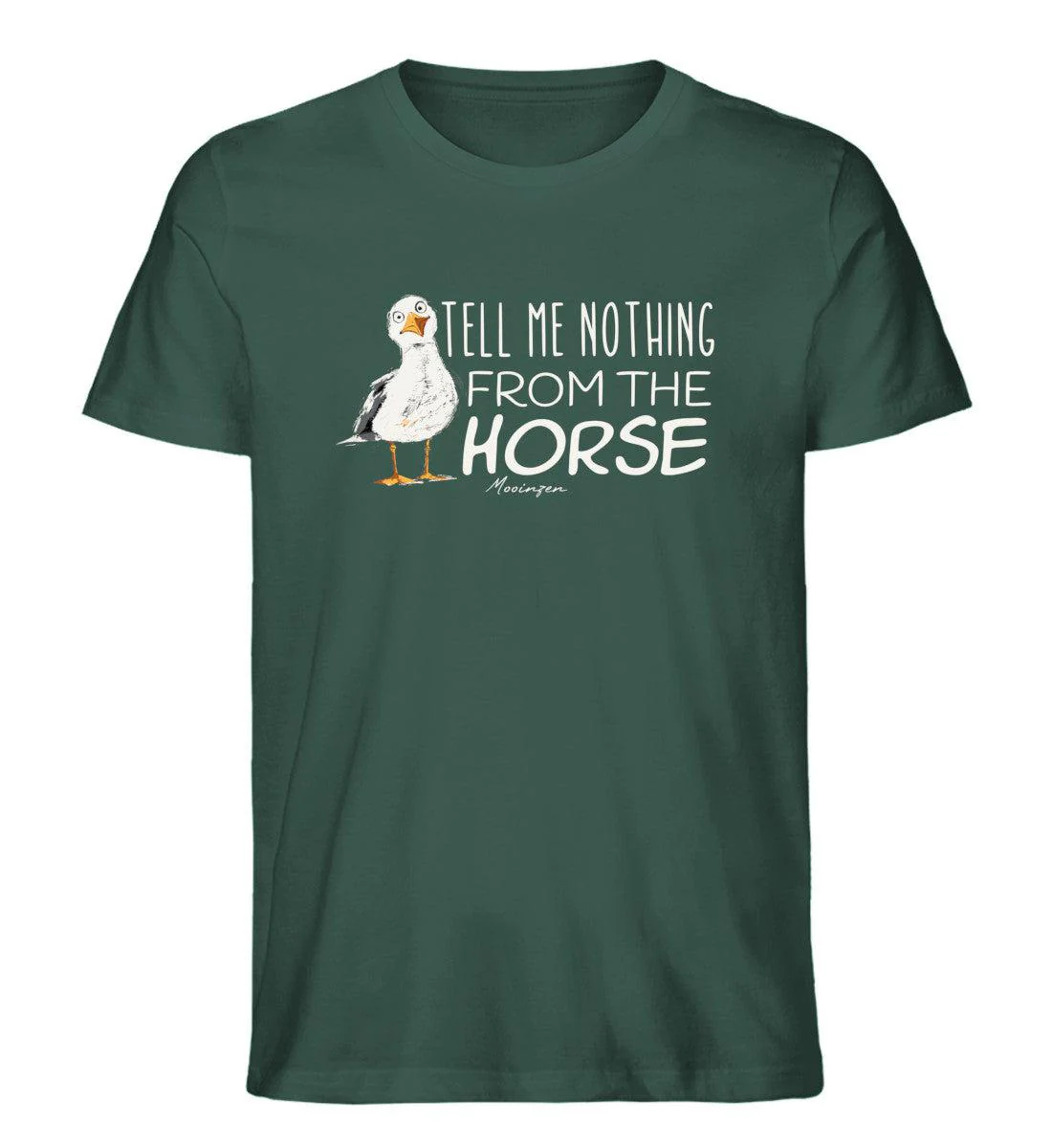 Tell me nothing from the Horse! · Herren Premium Bio T-Shirt - Image 5