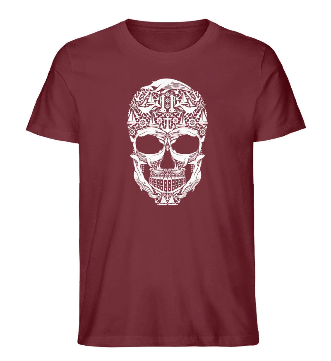 Totenkopf Symbole · Herren Premium Bio T-Shirt - Image 5