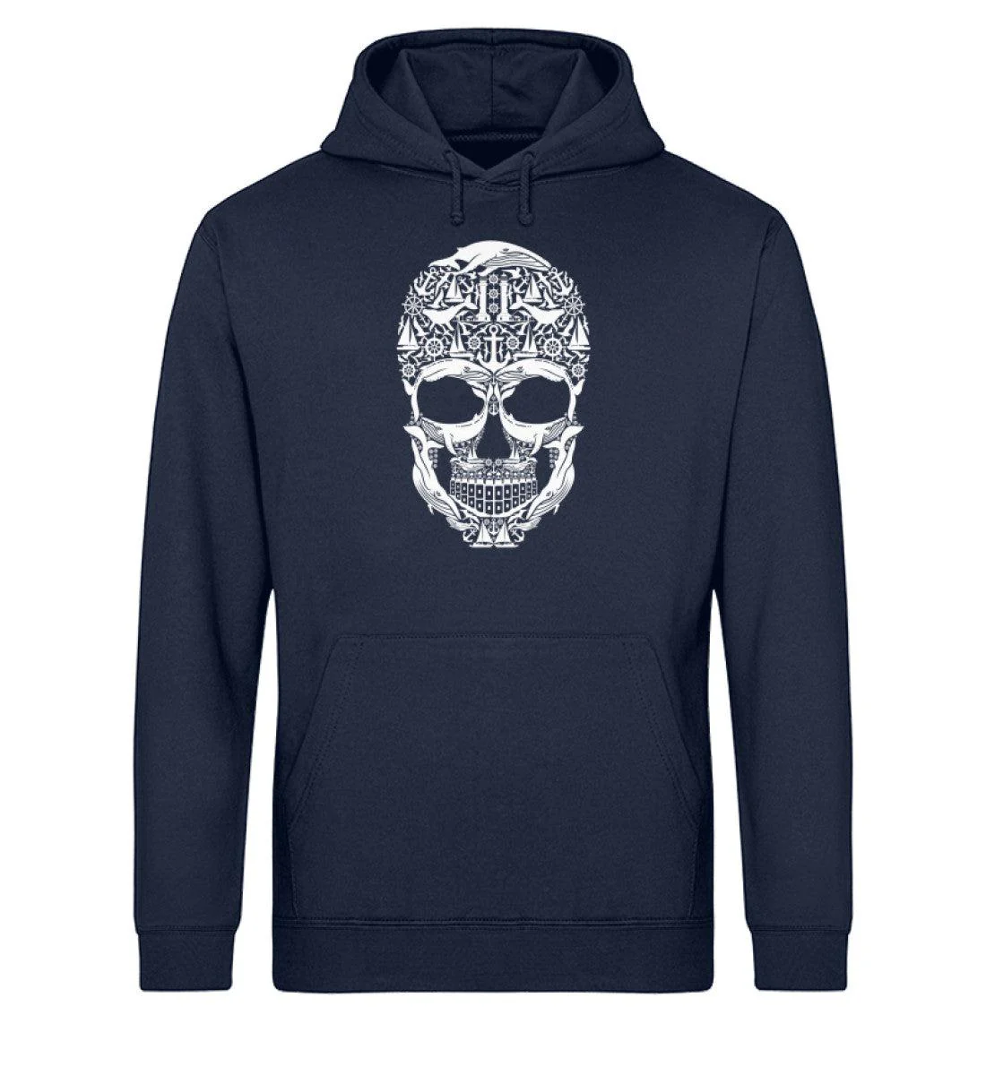 Totenkopf Symbole · Unisex Bio Hoodie - Image 3