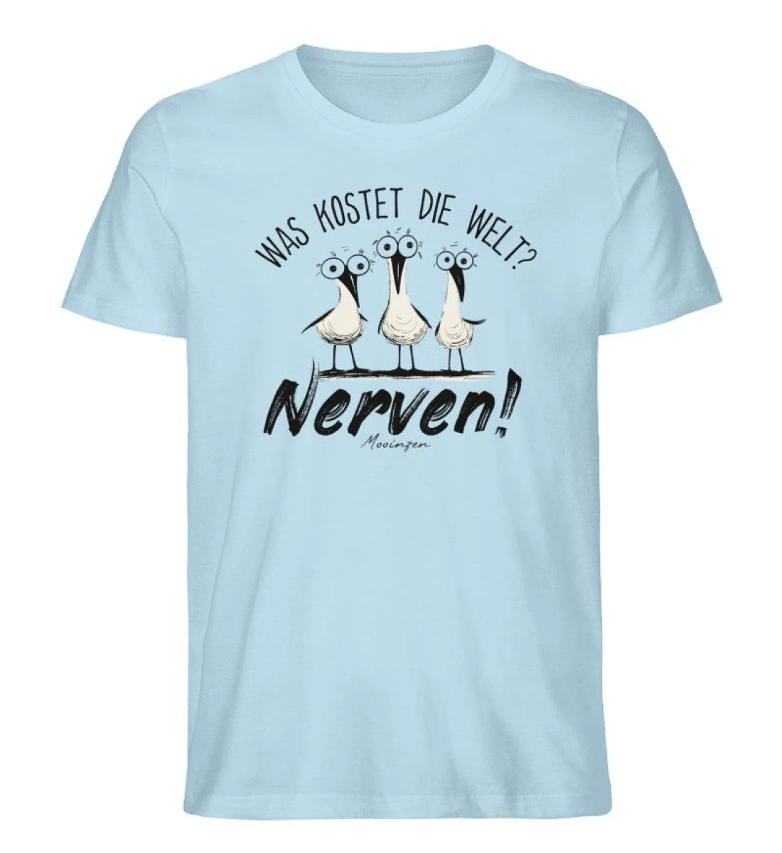 Was kostet die Welt?  · Herren Premium Bio T-Shirt - Image 3
