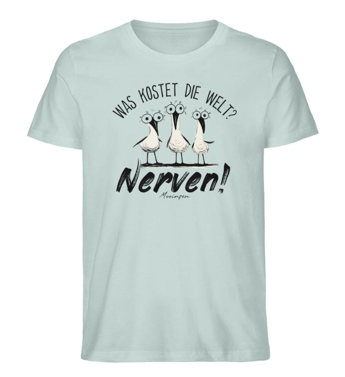 Was kostet die Welt?  · Herren Premium Bio T-Shirt - Image 4